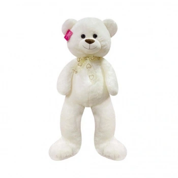 CEYLAN ADAM 1192B Puffy Salaş Ayı 100 cm Beyaz -Selay