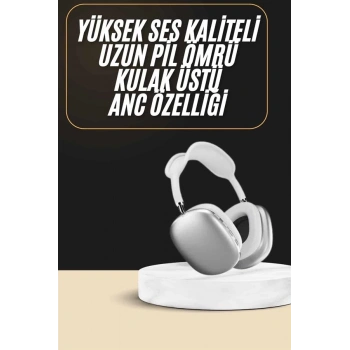 CEYLAN ADAM 2025 Model Kulak Üstü Kablosuz Bluetooth Kulaklık Gürültü Azalta Uzun Pil