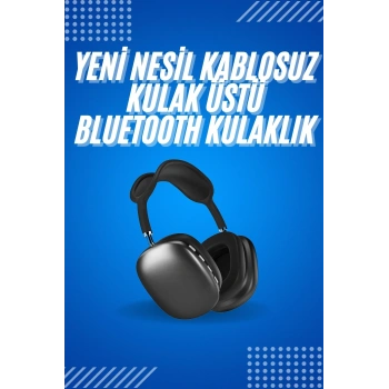 CEYLAN ADAM 2025 Model Kulak Üstü Kablosuz Bluetooth Kulaklık Gürültü Azalta Uzun Pil