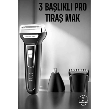 CEYLAN ADAM 3 Başlıklı Kulak Ve Burun Tıraş Makinesi Erkeklere Özel