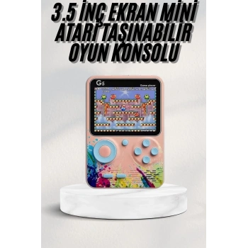 CEYLAN ADAM 3 İnç Ekran 500 Oyunlu Game Box Mini Taşınabilir Oyun Konsolu