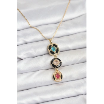 CEYLAN ADAM 316L Çelik Vintage Model Kadın Kolye