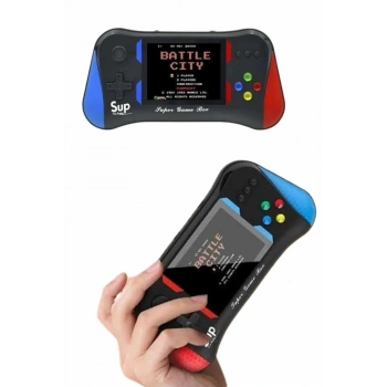 CEYLAN ADAM 3.5 İnç 500 Klasik Retro Oyun Yüklü Kollu Oyun Konsolu