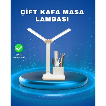CEYLAN ADAM 3’ü 1 Arada Çok Amaçlı Masa Lambası | Göz Yormayan Işık, Organizer Tasarım