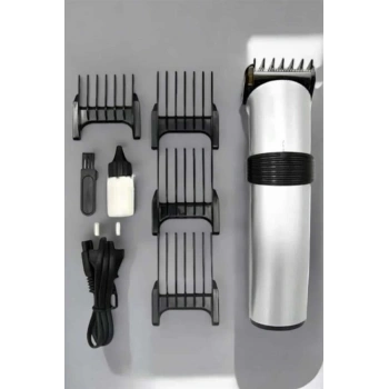 CEYLAN ADAM 4 Taraklı Profesyonel Şarjlı Saç ve Sakal Kesme Tıraş Makinesi Seti