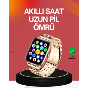CEYLAN ADAM 41 mm Kavisli Kasa Akıllı Saat IOS ve Android Uyumlu
