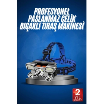 CEYLAN ADAM 5 LED Far Şarj Edilebilir Güçlü Kafa Lambası Kamp Lambası 4 Modlu (Kopya)