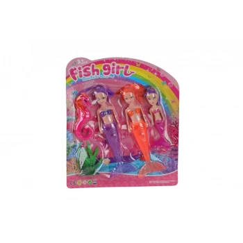 CEYLAN ADAM 7799-4 DENİZ KIZI IŞIKLI KARTELA 3LÜ 144