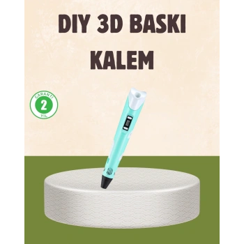 CEYLAN ADAM ABS ve PLA Filament Destekli 3D Yazıcı Kalem
