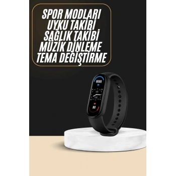 CEYLAN ADAM Akıllı Bileklik Android ve İOS Uyumlu Bildirim ve Çağrı Görme Spor Takibi