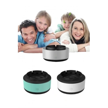 CEYLAN ADAM Akıllı Kokusuz Küllük Dumanı İçine Çeken Kül Tablası Hava Temizleyici