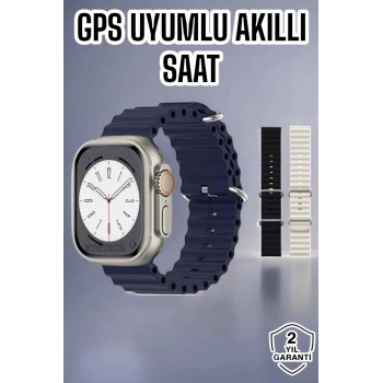 CEYLAN ADAM Akıllı Saat Amoled Ekran NFC Uyumlu Spor Modları Android ve İOS Uyumlu