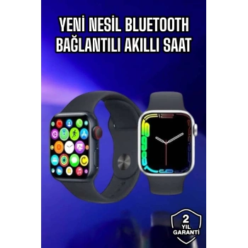 CEYLAN ADAM Akıllı Saat Amoled Ekran Yeni Nesil Bluetooth Bağlantılı