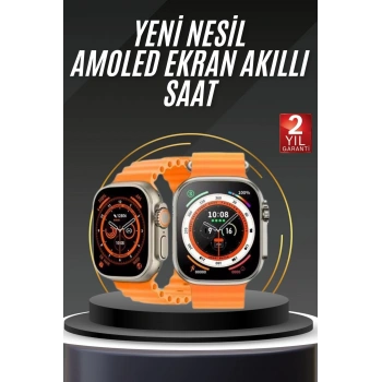 CEYLAN ADAM Akıllı Saat Android ve İOS Uyumlu 49 MM NFC Özelliği GPS Takibi