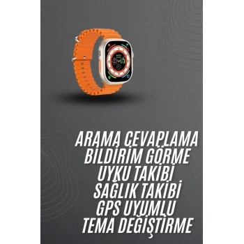 CEYLAN ADAM Akıllı Saat Arama Cevaplayan Bildirim Görme Yeni Nesil Bluetooth Bağlantılı