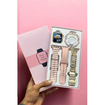 CEYLAN ADAM Akıllı Saat Bluetooth Bağlantılı Aksesuar Hediyeli GPS Takibi