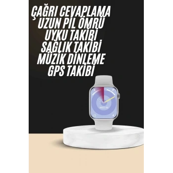 CEYLAN ADAM Akıllı Saat Kulaklık Hediyeli Uyku ve Sağlık Takibi Yapabilen Uzun Ömürlü