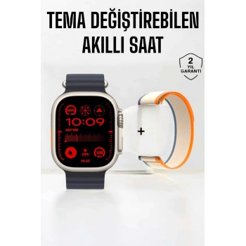 CEYLAN ADAM Akıllı Saat Yeni Nesil Sesli Asistan Uyku ve Sağlık Takibi Adımsayar