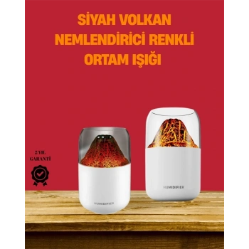 CEYLAN ADAM Alev Efektli Ultrasonik Difüzör – Sessiz Çalışma