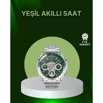 CEYLAN ADAM Amoled Ekran Akıllı Saat Harita Gösterimli Bluetooth Aramalı 3 Kayışlı