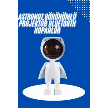CEYLAN ADAM Astronot Işık Projektörü Gökkuşağı Projeksiyon Gece Lambası Hediyelik