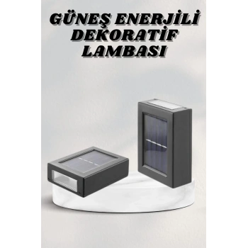 CEYLAN ADAM Bahçe Aydınlatması Solar Güneş Enerjili Dekoratik Led Işıklı Lamba