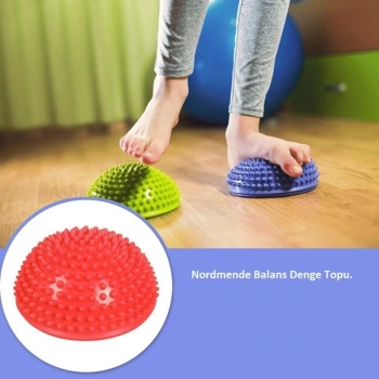 CEYLAN ADAM Balance Ball Tırtıklı Denge Aleti Masaj Aleti Duyu Taşı