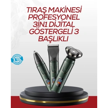 CEYLAN ADAM Burun, Sakal ve Saç İçin Erkek Tıraş Cihazı