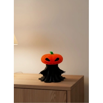 CEYLAN ADAM Cadılar Bayramı Temalı Balkabağı Figür 9cm Dekor Objesi