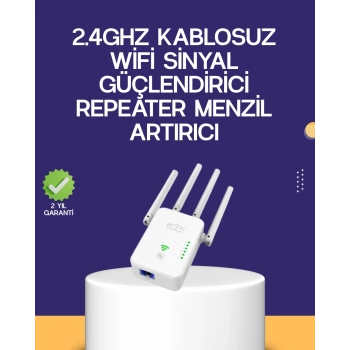 CEYLAN ADAM Çift Bantlı Otomatik Kurulum WiFi Repeater Menzil Genişletici