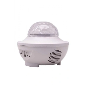 CEYLAN ADAM Çok Renkli Projektör Lamba Disko Topu Gece Lambası Kablosuz