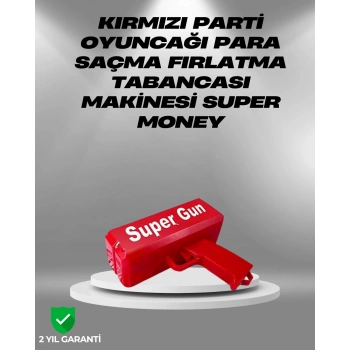 CEYLAN ADAM Dolar Boyutunda Kâğıt Atışı Yapan Pil ile Çalışan Oyuncak Tabanca