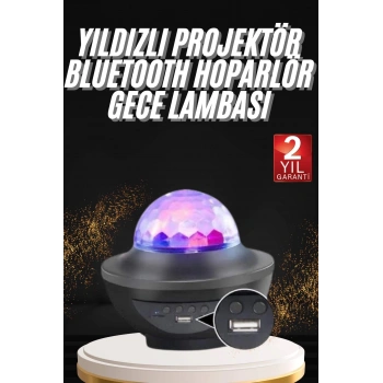 CEYLAN ADAM Dönen Işıklı Disko Topu Projektör Müzik Çalarlı Disco Speaker