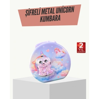 CEYLAN ADAM Eğitici Şifreli Çocuk Para Kasası Dayanıklı Metal