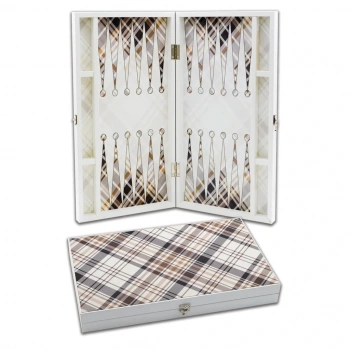 CEYLAN ADAM Elegance Leather Scottish Tavla