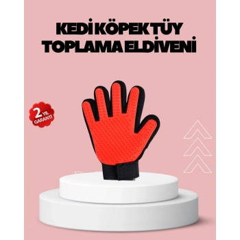 CEYLAN ADAM Evcil Hayvanlar İçin Tüy Dökülme Önleyici Eldiven – Masaj ve Temizlik İçin Yumuşak Silikon Uçlu