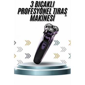 CEYLAN ADAM Günlük Kullanıma Uygun Profesyonel Tıraş Makinesi Döner Başlıklı