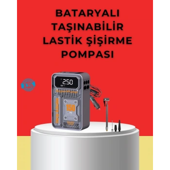 CEYLAN ADAM Hızlı Şişirme Güçlü Motorlu 150 PSI Araba Lastik Pompası