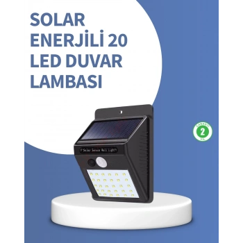 CEYLAN ADAM IP65 Dayanıklı Solar Enerjili Dış Cephe Aydınlatma