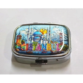 CEYLAN ADAM İstanbul Temalı İlaç Kutusu Alk4372