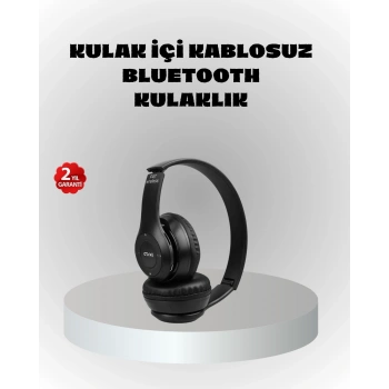 CEYLAN ADAM Kablosuz Bluetooth Kulaklık – TF Kart, AUX, Mikrofonlu, Suya Dayanıklı, 10m Menzil