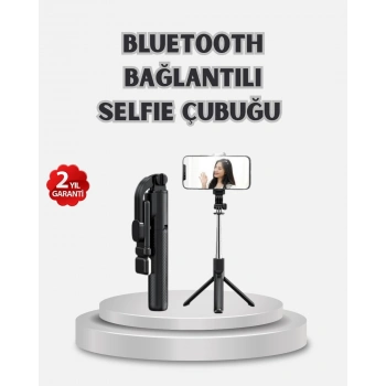 CEYLAN ADAM Kablosuz Bluetooth Selfie Çubuğu – 360° Dönebilir Başlık, Taşınabilir ve Şık Tasarım
