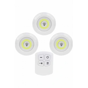 CEYLAN ADAM Kablosuz Pilli Işıldak  Masa Lambası Mutfak Tezgah Altı Banyo Dolabı Dolap İçi