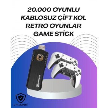 CEYLAN ADAM Kablosuz Retro Oyun Konsolu – Binlerce Oyun ve HD Görüntü ile Keyifli Oyun Deneyimi