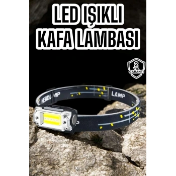 CEYLAN ADAM Kamp Feneri Balıkçı Feneri Başlıklı Suya Dayanıklı Kafa Lambası