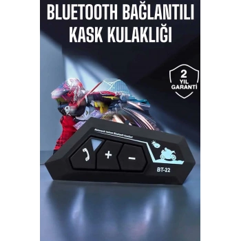 CEYLAN ADAM Kask Kulaklık Bluetooth Motosiklet Kulaklık Intercom Su Geçirmez