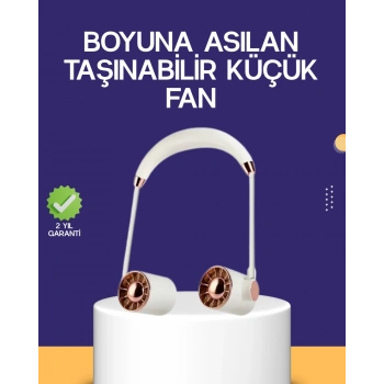 CEYLAN ADAM Katlanabilir Asılabilir Mini Fan USB Şarjlı 3 Kademeli Sessiz