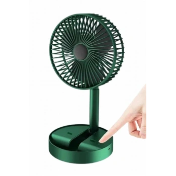 CEYLAN ADAM Katlanabilir Usb Şarjlı Masaüstü Soğutucu Mini Fan Telefon Tutucu