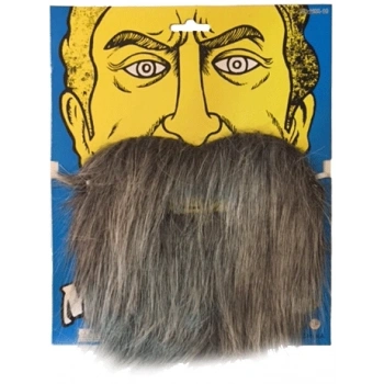 CEYLAN ADAM Kırçıllı Korsan Sakalı Gri Renk Takma Sakal