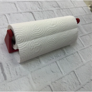 CEYLAN ADAM Kırmızı Peçete Askısı Mutfak Duvar Tipi Peçetelik Organizer